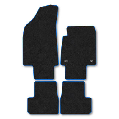 Car Mat Co Citroen Citroen C3 (2024+) Car Mats Blue Carpet Tailored Easy Clean Non Slip from B&Q