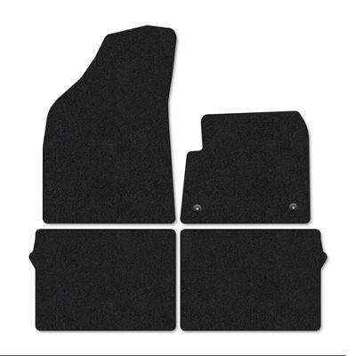 Car Mat Co Vauxhall Frontera (2025+) (Electric Models) Premium Car Mats Tufted-Pile Carpet Black Trim Tailored Fit Car Accessories from B&Q