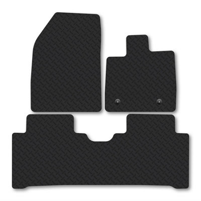 Car Mat Co Byd Atto 3 (2025+) Heavy-Duty Rubber Car Mats Tailored Non Slip 5mm Thick from B&Q