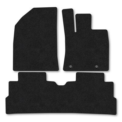 Car Mat Co Byd Dolphin Surf (2025+) Premium Car Mats Tufted-Pile Carpet Black Trim Tailored Fit Car Accessories Durable Set from B&Q