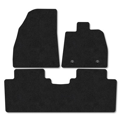 Car Mat Co Byd Seal (2024+) Premium Car Mats Tufted-Pile Carpet Black Trim Tailored Fit Car Accessories Durable Set from B&Q