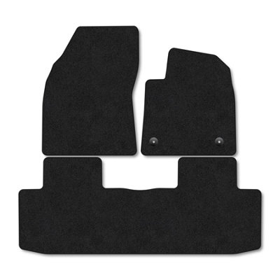 Car Mat Co Mg S5 (2025+) Premium Car Mats Tufted-Pile Carpet Black Trim Tailored Fit Car Accessories Durable Set from B&Q