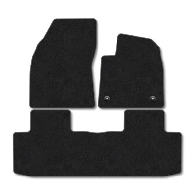Car Mat Co Mg S5 (2025+) Premium Car Mats Tufted-Pile Carpet Grey Trim Tailored Fit Car Accessories Durable Set from B&Q