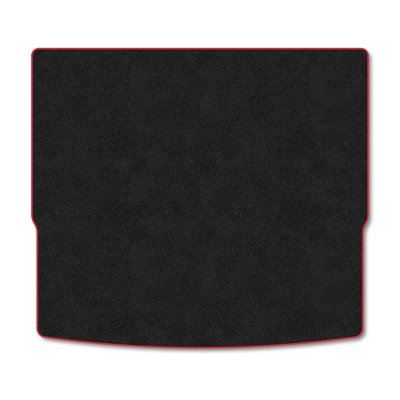 B&Q -  Mg S5 (2025+) Premium Boot Liner Tailored Accessory Protector Pet Friendly Tufted Carpet Red Trim