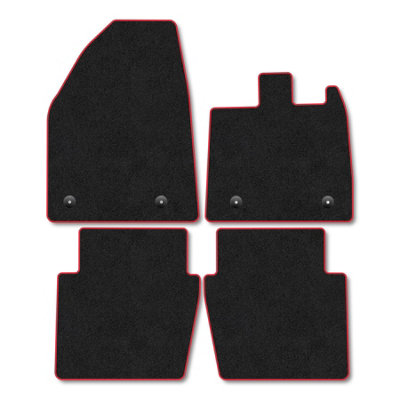 Car Mat Co Mg Im5 (2025+) Premium Car Mats Tufted-Pile Carpet Red Trim Tailored Fit Car Accessories Durable Set from B&Q