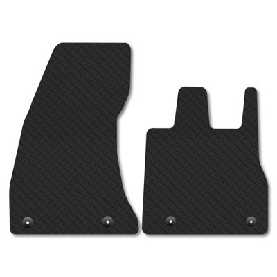 Car Mat Co Mg Cyberster (2024+) Heavy-Duty Rubber Car Mats Tailored Non Slip 5mm Thick from B&Q