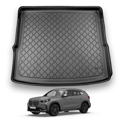 B&Q -  Bmw X1 (2022+) (U11) Premium Boot Liner Mat Guardliner Tailored All-Weather Protector Raised Edges Car Accessories