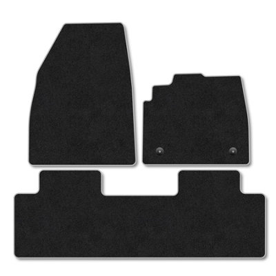 Car Mat Co Renault Scenic (2024+) Premium Car Mats Tufted-Pile Carpet Grey Trim Tailored Fit Car Accessories Durable Set from B&Q