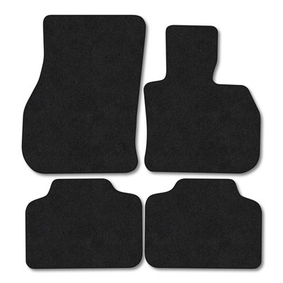 Car Mat Co Mini Countryman (F60) (2017-2023) Premium Car Mats Tufted-Pile Carpet Black Trim Tailored Fit Car Accessories Durable Set from B&Q