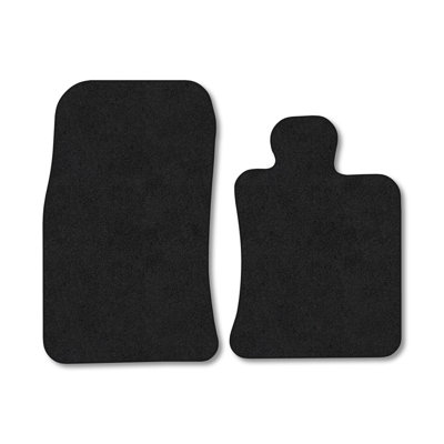 Car Mat Co Mini Roadster (2012-2015) (R59) Black Trim Tailored Fit Full Set Anti-Slip Carpet from B&Q