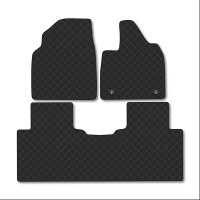 Car Mat Co Leapmotor C10 (2024+) Heavy-Duty Rubber Car Mats Tailored 3mm Thick Car Accessories Waterproof Non-Slip Durable from B&Q