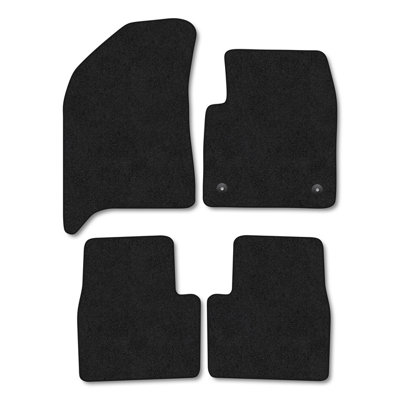 Car Mat Co Vauxhall Frontera (2025+) (Mild-Hybrid) Premium Car Mats Tufted-Pile Carpet Black Trim Tailored Fit Car Accessories Durable Set from B&Q