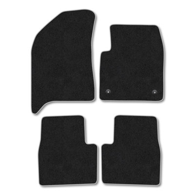 Car Mat Co Vauxhall Frontera (2025+) (Mild-Hybrid) Premium Car Mats Tufted-Pile Carpet Grey Trim Tailored Fit Car Accessories Durable Set from B&Q