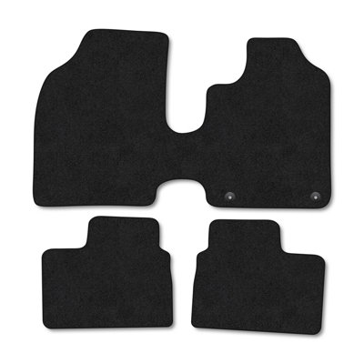 Car Mat Co Leapmotor T03 (2024+) Premium Car Mats Tufted-Pile Carpet Black Trim Tailored Fit Car Accessories Durable Set from B&Q