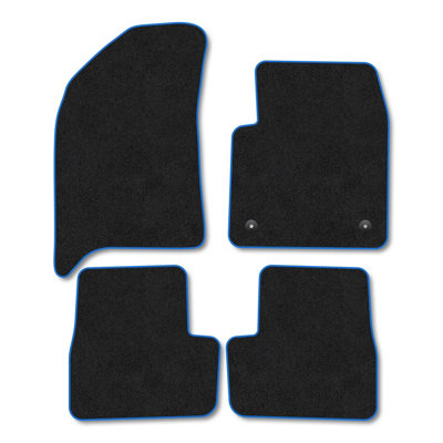 Car Mat Co Fiat Grande Panda (2025+) (Mhev) Only Suitable For Mhev Models Car Mats Tailored Fit Blue Trim Accessory Carpet Car Accessories from B&Q
