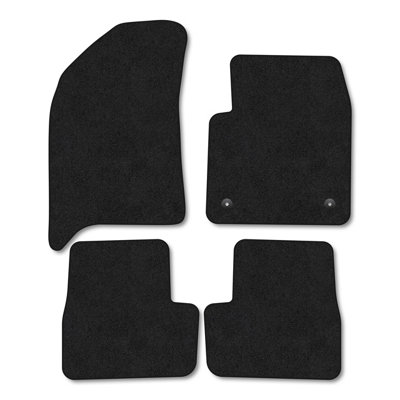 Car Mat Co Fiat Grande Panda (2025+) (Mhev) Only Suitable For Mhev Models Premium Car Mats Tufted-Pile Carpet Black Trim Tailored Fit from B&Q