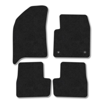 Car Mat Co Fiat Grande Panda (2025+) (Mhev) Only Suitable For Mhev Models Premium Car Mats Tufted-Pile Carpet Grey Trim Tailored Fit from B&Q
