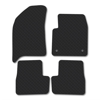 Car Mat Co Fiat Grande Panda (2025+) (Mhev) Only Suitable For Mhev Models Rubber Car Mats Tailored Waterproof  Durable  Non-Slip from B&Q
