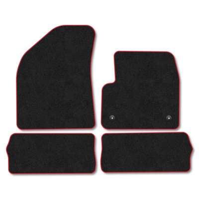 Car Mat Co Fiat Grande Panda (2025+) (Ev) Only Suitable For Ev Models Car Mats Tailored Fit Red Trim Accessory Carpet Car Accessories from B&Q