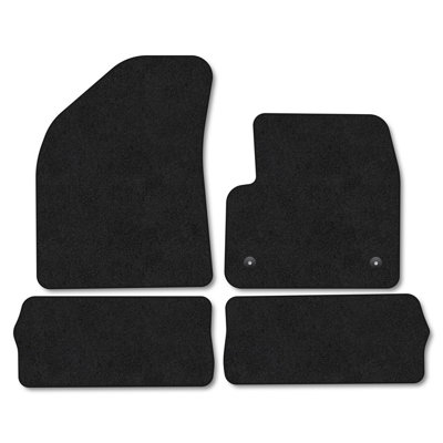 Car Mat Co Fiat Grande Panda (2025+) (Ev) Only Suitable For Ev Models Premium Car Mats Tufted-Pile Carpet Black Trim Tailored Fit from B&Q