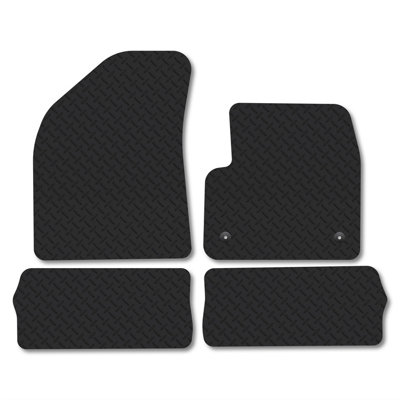 Car Mat Co Fiat Grande Panda (2025+) (Ev) Only Suitable For Ev Models Rubber Car Mats Tailored Waterproof Car Accessories Durable  Non-Slip from B&Q