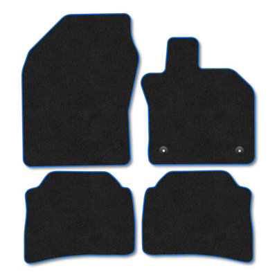 Car Mat Co Toyota Prius (2024+) (Ev) Only Suitable For Ev Models Car Mats Tailored Fit Blue Trim Accessory Carpet Car Accessories from B&Q