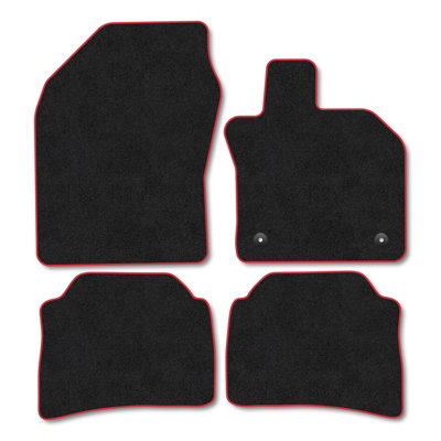 Car Mat Co Toyota Prius (2024+) (Ev) Only Suitable For Ev Models Car Mats Tailored Fit Red Trim Accessory Carpet Car Accessories from B&Q