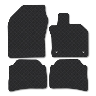 Car Mat Co Toyota Prius (2024+) (Ev) Only Suitable For Ev Models Heavy-Duty Rubber Car Mats Tailored 5mm Thick Car Accessories Waterproof from B&Q