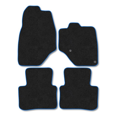 Car Mat Co Citroen C5 Aircross (2025+) (Mhev) Only Suitable For Mhev Models Car Mats Tailored Fit Blue Trim Accessory Carpet from B&Q