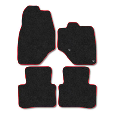 Car Mat Co Citroen C5 Aircross (2025+) (Mhev) Only Suitable For Mhev Models Car Mats Tailored Fit Red Trim Accessory Carpet Car Accessories from B&Q