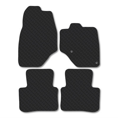 Car Mat Co Citroen C5 Aircross (2025+) (Mhev) Only Suitable For Mhev Models Rubber Car Mats Tailored Waterproof  Durable  Non-Slip from B&Q