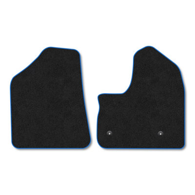 Car Mat Co Byd Etp3 (2024+) Premium Car Mats Tufted-Pile Carpet Blue Trim Tailored Fit Car Accessories Durable Set from B&Q