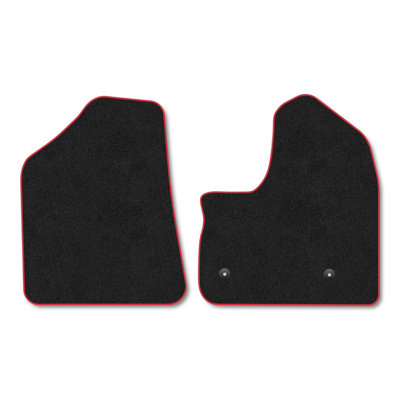 Car Mat Co Byd Etp3 (2024+) Premium Car Mats Tufted-Pile Carpet Red Trim Tailored Fit Car Accessories Durable Set from B&Q