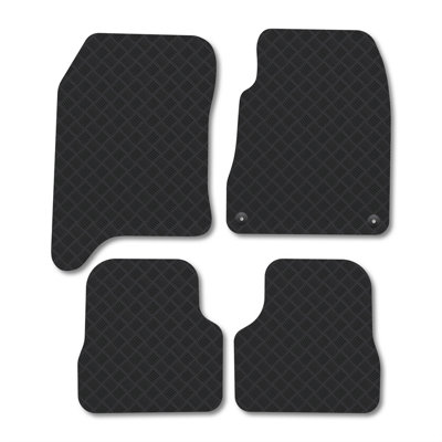 Car Mat Co Vauxhall Mokka (2020-) (Mhev) Only Suitable For Mild Hybrid Models Heavy-Duty Rubber Car Mats Tailored 5mm Thick Car from B&Q