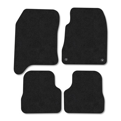 Car Mat Co Vauxhall Mokka (2020-) (Mhev) Only Suitable For Mild Hybrid Models Premium Car Mats Tufted-Pile Carpet Black Trim Tailored Fit from B&Q