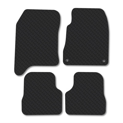 Car Mat Co Vauxhall Mokka (2020-) (Mhev) Only Suitable For Mild Hybrid Models Rubber Car Mats Tailored Waterproof Car Accessories Durable from B&Q