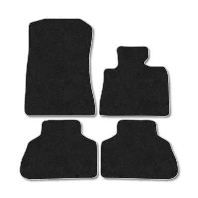 Car Mat Co Bmw X5 (G05) (2020+)  Premium Car Mats Tufted-Pile Carpet Grey Trim Tailored Fit Car Accessories Durable Set from B&Q