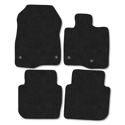 Car Mat Co Honda Cr-V (2023+) (Hybrid) Only Suitable For Hybrid Models Premium Car Mats Tufted-Pile Carpet Black Trim Tailored Fit from B&Q