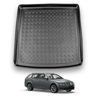 Nomad Skoda Octavia (2013-2020) (Estate) Boot Liner Tailored Boot Protector Waterproof Accessory Pet Friendly Easy Install All-Weather from B&Q