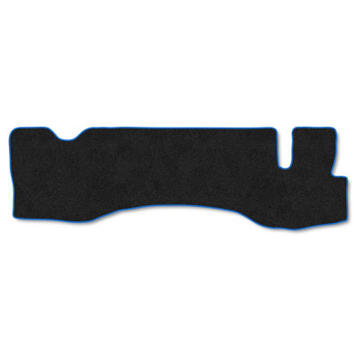 B&Q -  Canter Fuso (2006+) Premium Car Mats Tufted-Pile Carpet Blue Trim Tailored Fit Car Accessories Durable Set