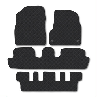 Car Mat Co Citroen C4 Picasso (2007-2013) Heavy-Duty Rubber Car Mats Tailored 5mm Thick Car Accessories Waterproof Non-Slip Durable from B&Q