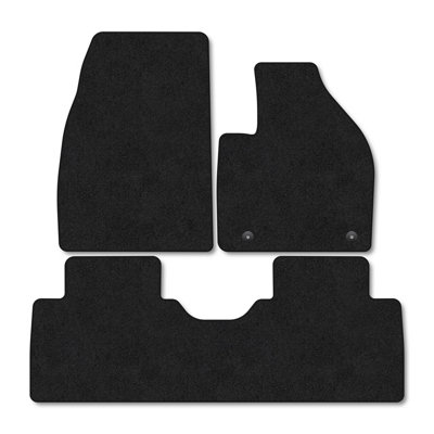Car Mat Co Leapmotor B10 (2025+) Premium Car Mats Tufted-Pile Carpet Black Trim Tailored Fit Car Accessories Durable Set from B&Q