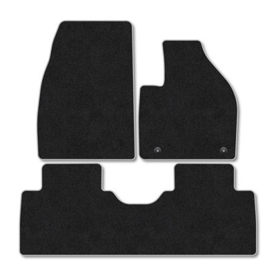 Car Mat Co Leapmotor B10 (2025+) Premium Car Mats Tufted-Pile Carpet Grey Trim Tailored Fit Car Accessories Durable Set from B&Q