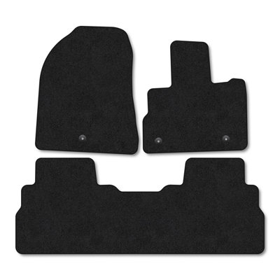 Car Mat Co Kia Ev5 (2025+) Premium Car Mats Tufted-Pile Carpet Black Trim Tailored Fit Car Accessories Durable Set from B&Q