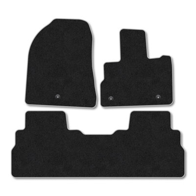 Car Mat Co Kia Ev5 (2025+) Premium Car Mats Tufted-Pile Carpet Grey Trim Tailored Fit Car Accessories Durable Set from B&Q
