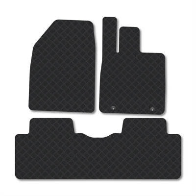 Car Mat Co Byd Atto 2 (2025+) Heavy-Duty Rubber Car Mats Tailored 5mm Thick Car Accessories Waterproof Non-Slip Durable from B&Q