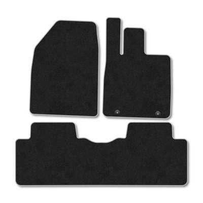 Car Mat Co Byd Atto 2 (2025+) Premium Car Mats Tufted-Pile Carpet Grey Trim Tailored Fit Car Accessories Durable Set from B&Q