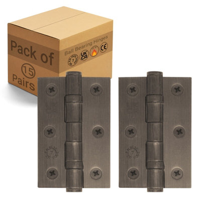 Afit Dark Bronze Door Hinges3 Inch / 76mm  Internal Fire Door Hinges15 Pairs