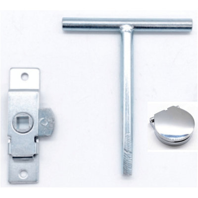 Afit Rim Budget Lock A Key And Escutcheon Reversible Handing Cabinet Washrooms Panel Hatch Cupboards Loft Lock Bright Zinc Plated from B&Q
