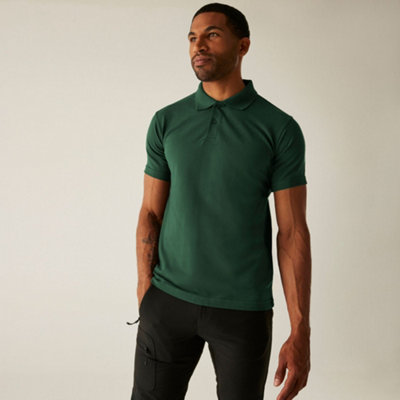 Regatta Professional Green Pro 50/50 Pique Polo Size 9 B&Q